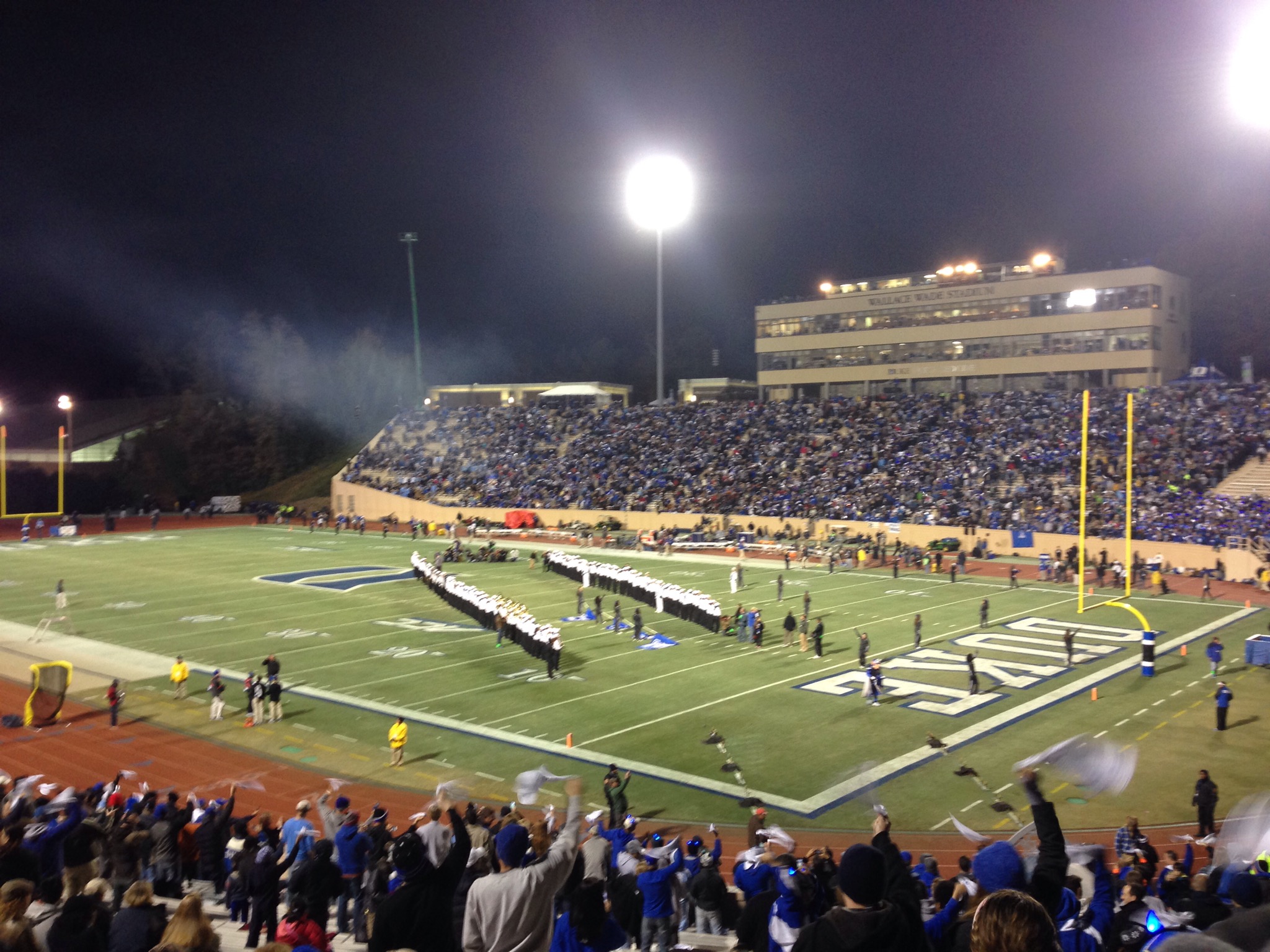 Duke vs. UNC Football Game