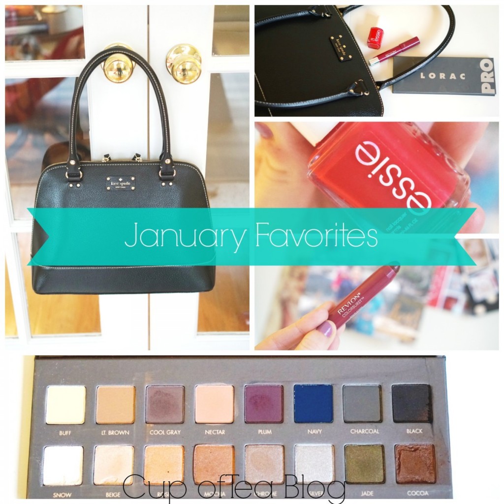 January 2015 Favorites of Beauty, Handbags & TV from the Cup of Tea blog