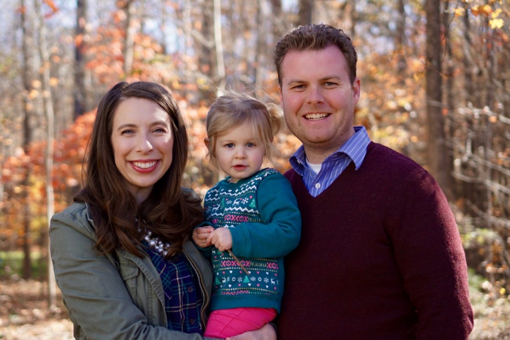 Taking your own family Christmas card photos!