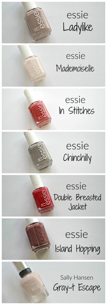 A streamlined nail polish capsule collection for everyday nails