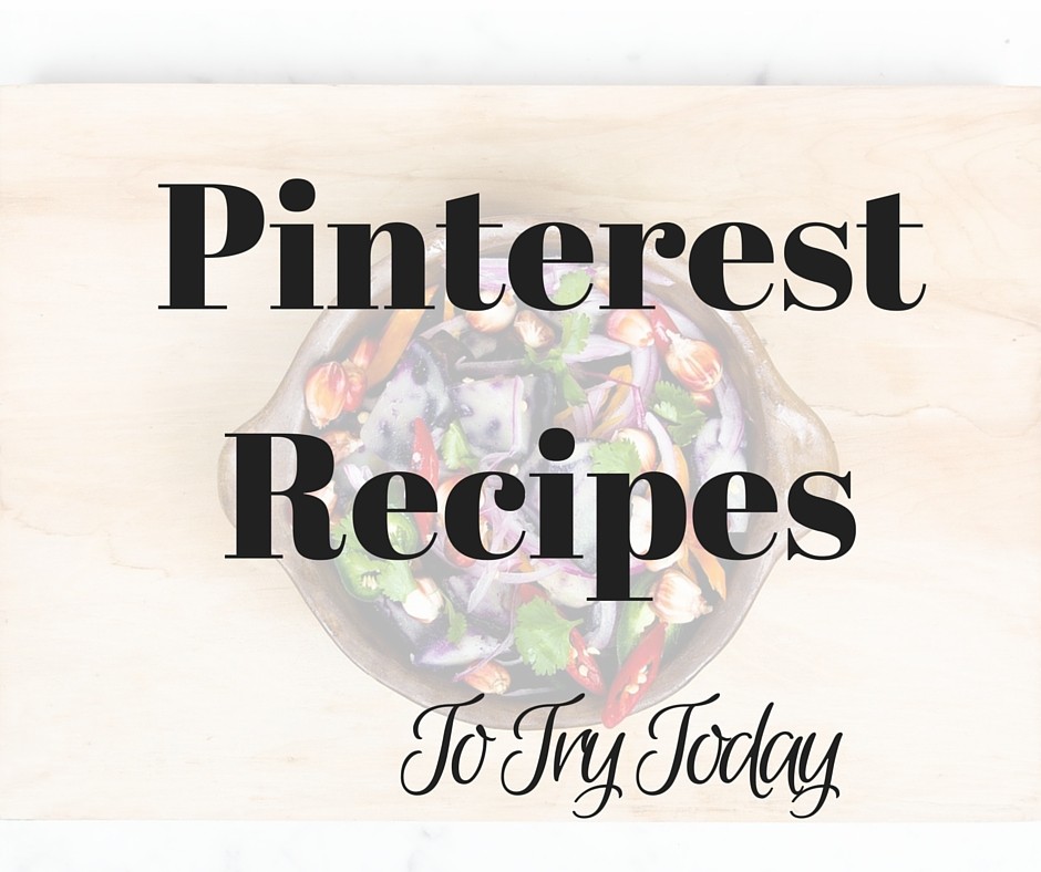 The best Pinterest recipes that you have to try! 
