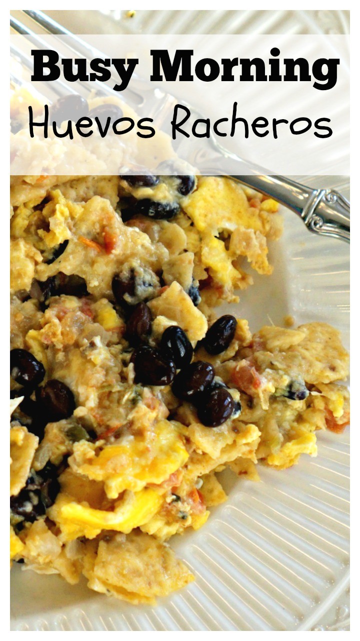 A quick, simple recipe for Huevos Rancheros. Perfect for a busy morning!